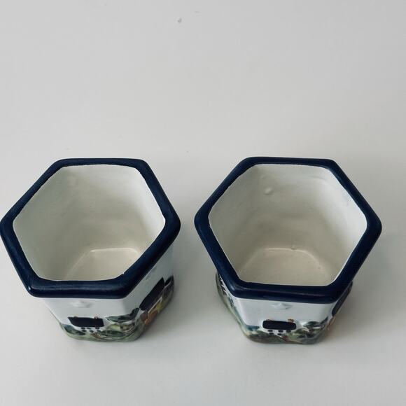 Waxcessories Votive Holder Countryside Collection set of 2, Lighthouse, Sea, VTG - Picture 8 of 11